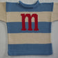 WIDE STRIPE WITH LETTER OR NAME