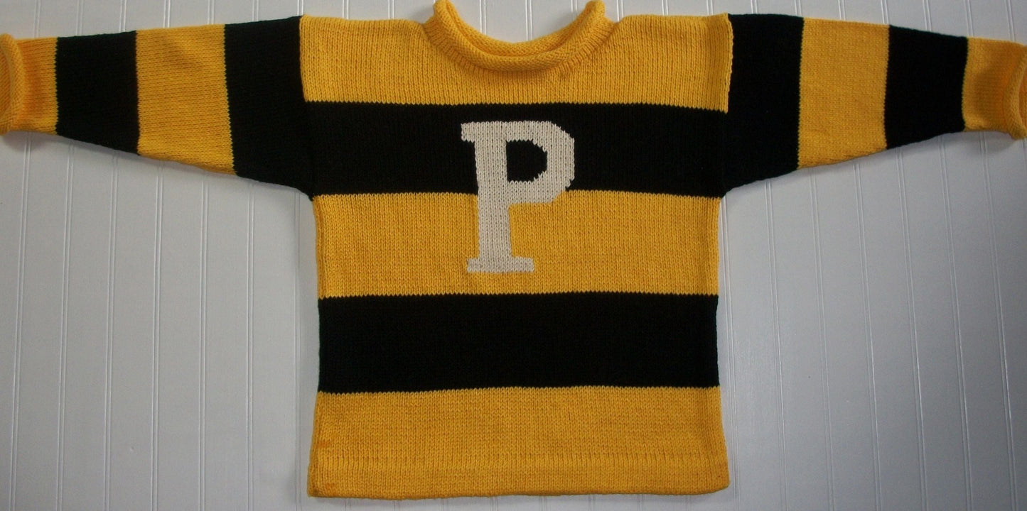 WIDE STRIPE WITH LETTER OR NAME