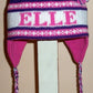 POLKA DOT EARFLAP HATS WITH POMPOM