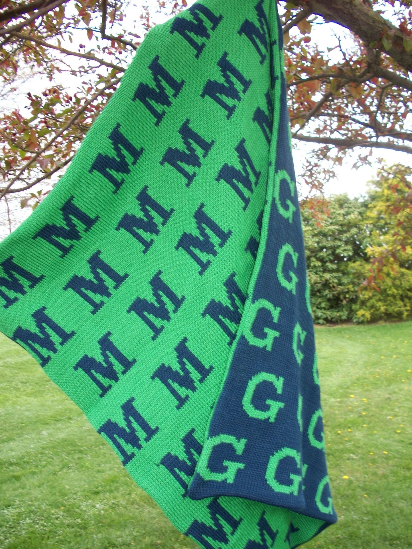 Letters Blanket